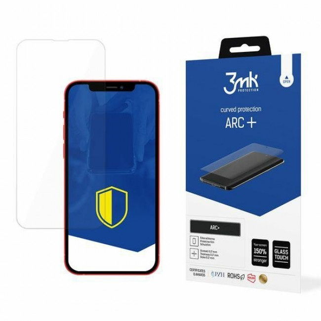 3MK iPhone 13 Pro Max ARC+ Curved Protection 0,17mm Full Screen Προστατευτικό Φιλμ Οθόνης - Διάφανο