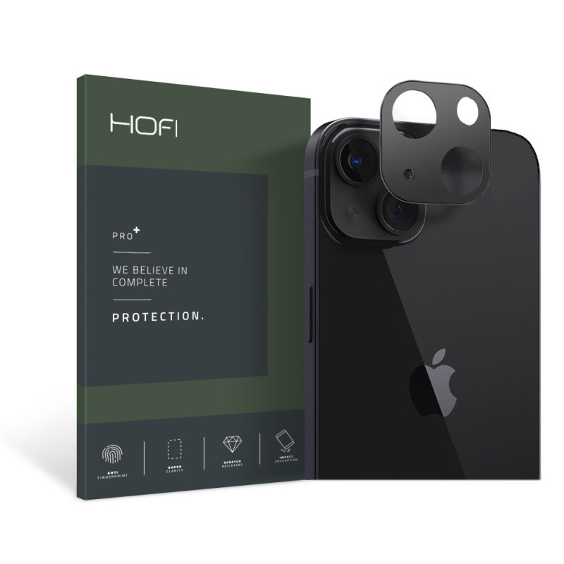 Hofi iPhone 13 mini / iPhone 13 Alucam Pro+ Μεταλλικό Προστατευτικό για την Κάμερα - Black