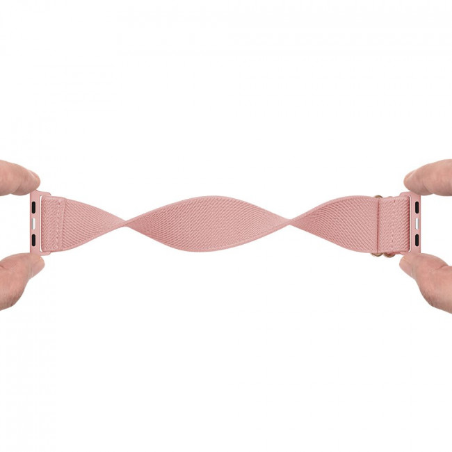 Tech-Protect Λουράκι Apple Watch 2 / 3 / 4 / 5 / 6 / 7 / 8 / 9 / SE - 38 / 40 / 41 mm Mellow - Pink Sand