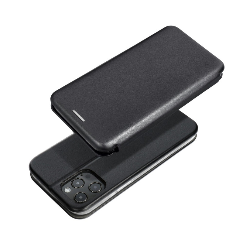 Forcell iPhone 13 Pro Elegance Θήκη Βιβλίο Stand - Black