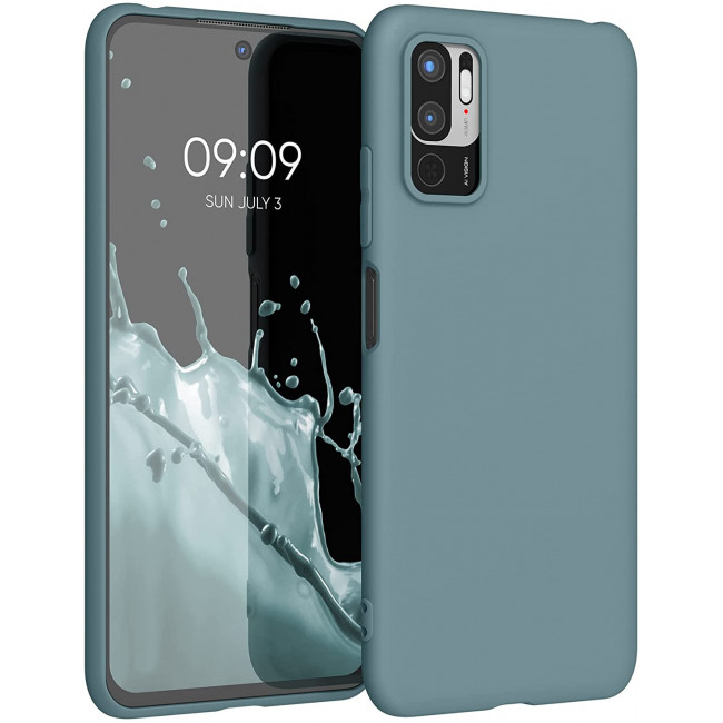 KW Xiaomi Redmi Note 10 5G Θήκη Σιλικόνης TPU - Arctic Blue - 54947.207