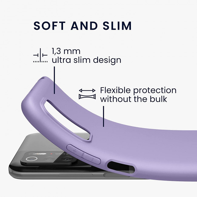 KW Xiaomi Poco M3 Pro 5G Θήκη Σιλικόνης TPU - Violet Purple - 55363.222