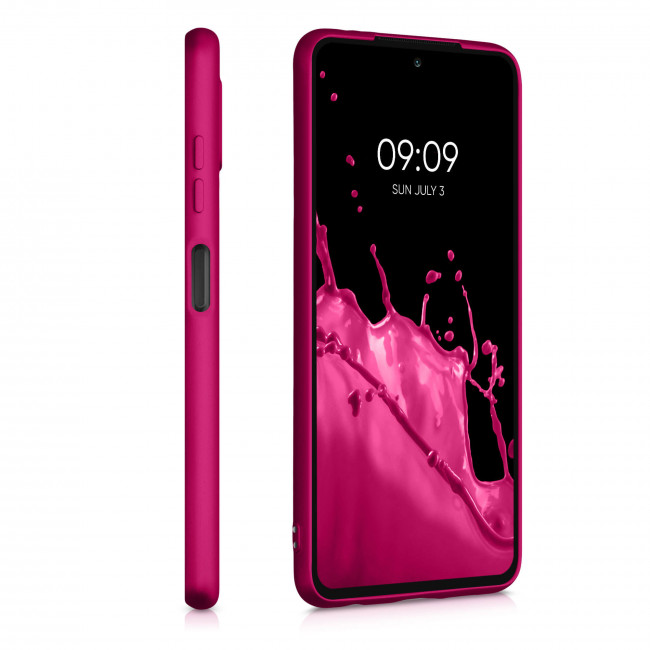 KW Xiaomi Poco X3 NFC / X3 Pro Θήκη Σιλικόνης TPU - Metallic Pink - 53483.65