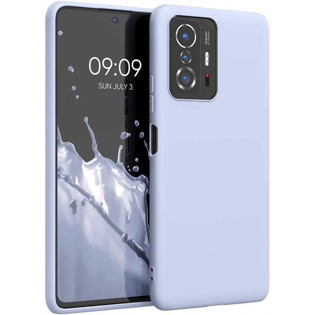 KW Xiaomi 11T / 11T Pro Θήκη Σιλικόνης TPU - Matte Light Blue - 56245.58