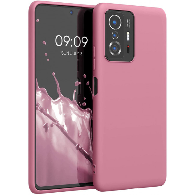 KW Xiaomi 11T / 11T Pro Θήκη Σιλικόνης TPU - Deep Rusty Rose - 56245.167