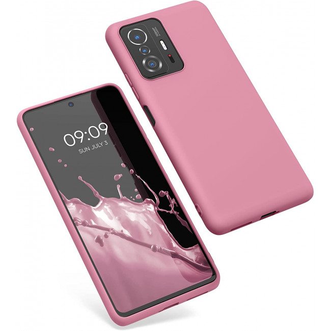 KW Xiaomi 11T / 11T Pro Θήκη Σιλικόνης TPU - Deep Rusty Rose - 56245.167