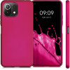 KW Xiaomi Mi 11 Lite / Mi 11 Lite 5G Θήκη Σιλικόνης TPU - Metallic Pink - 54727.65