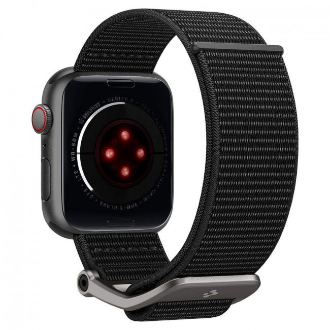 Spigen Λουράκι Apple Watch 4 / 5 / 6 / 7 / 8 / 9 / 10 / SE / ULTRA 1 / ULTRA 2 - 44 / 45 / 46 / 49 mm DuraPro Flex - Black