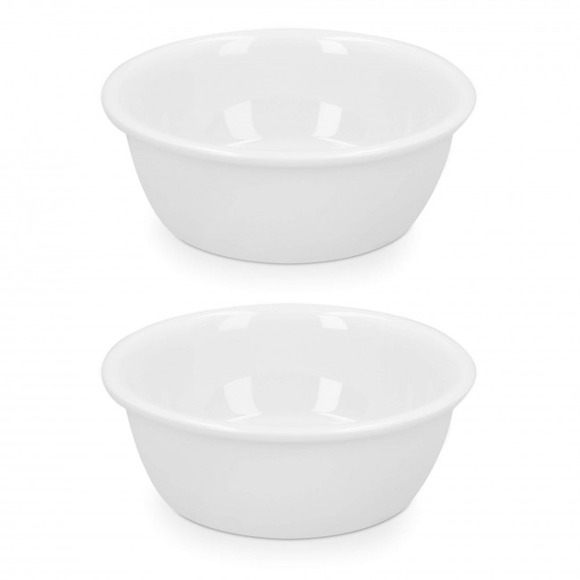 Navaris Cat Bowls - Σετ με 2 Ανταλλακτικά Μπολ Φαγητού και Νερού - 330 ml - White - 55229.01