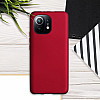 KW Xiaomi Mi 11 Θήκη Σιλικόνης TPU - Metallic Dark Red - 54189.36