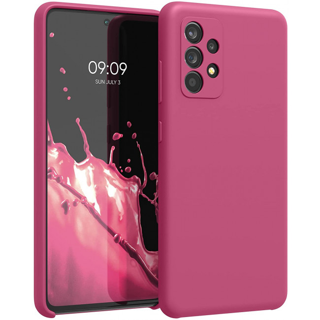 KW Samsung Galaxy A52 / A52 5G / A52s 5G Θήκη Σιλικόνης Rubber TPU - Raspberry Sorbet - 54347.213