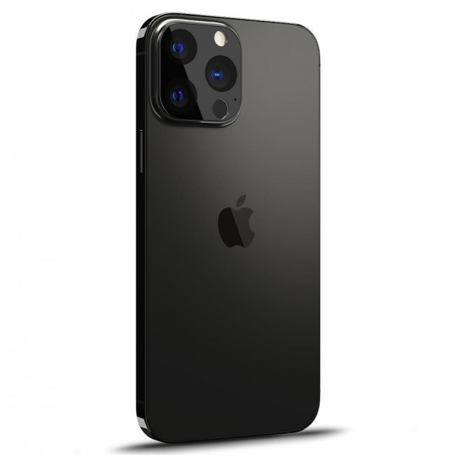 Spigen iPhone 13 Pro / 13 Pro Max Aparatu Optik.TR Αντιχαρακτικό Γυαλί για την Κάμερα - 2 Τεμάχια - Graphite