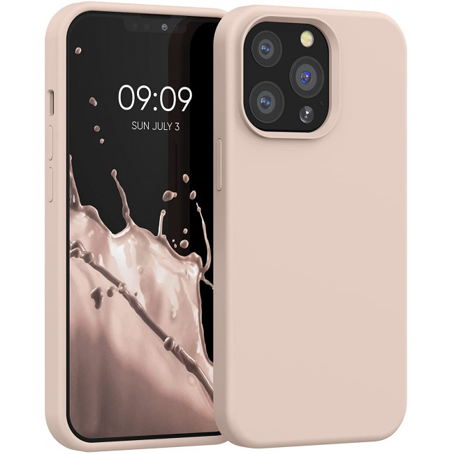 KW iPhone 13 Pro Θήκη Σιλικόνης Rubberized TPU - Coconut Swirl - 55880.225