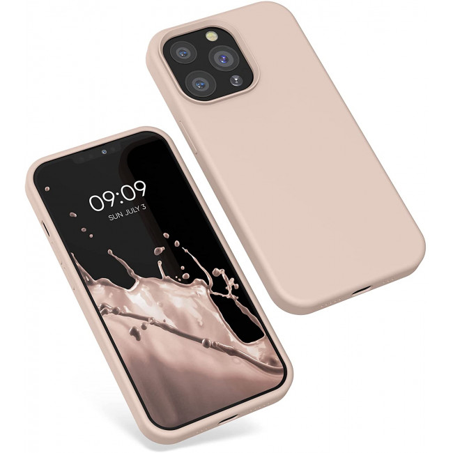 KW iPhone 13 Pro Θήκη Σιλικόνης Rubberized TPU - Coconut Swirl - 55880.225