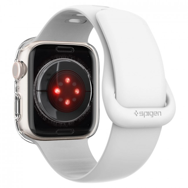 Spigen Θήκη Apple Watch 2 / 3 / 4 / 5 / 6 / 7 / 8 / 9 / SE / SE 2 - 38 / 40 / 41 mm Liquid Crystal - Clear