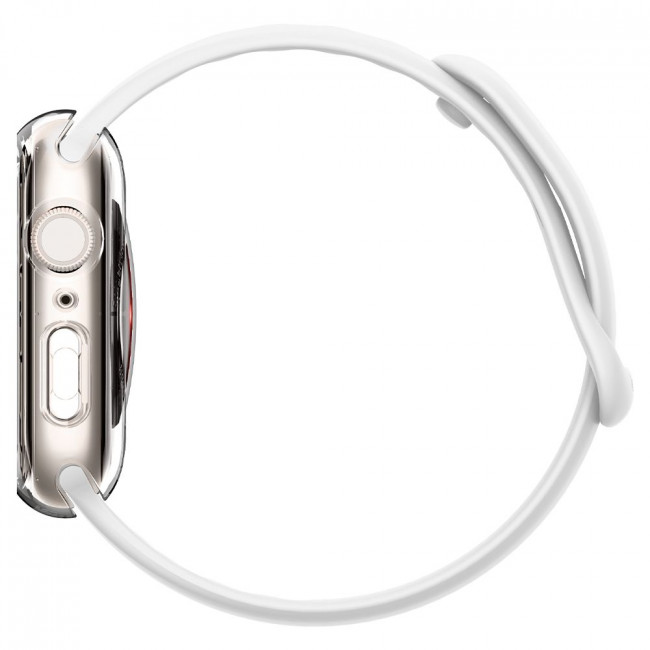 Spigen Θήκη Apple Watch 2 / 3 / 4 / 5 / 6 / 7 / 8 / 9 / SE / SE 2 - 38 / 40 / 41 mm Liquid Crystal - Clear