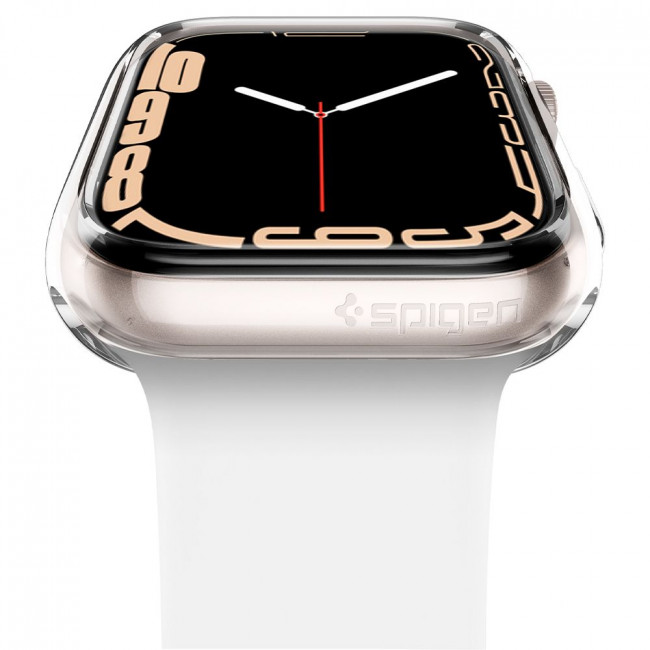 Spigen Θήκη Apple Watch 2 / 3 / 4 / 5 / 6 / 7 / 8 / 9 / SE / SE 2 - 38 / 40 / 41 mm Liquid Crystal - Clear