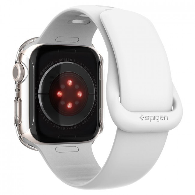 Spigen Θήκη Apple Watch 7 / 8 / 9 - 41 mm Thin Fit - Clear