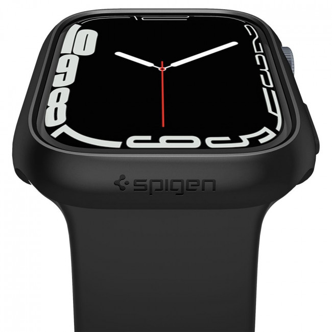 Spigen Θήκη Apple Watch 7 / 8 / 9 - 41 mm Thin Fit - Black