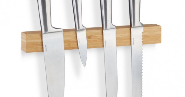 Μαχαίρια Κουζίνας Σε Bamboo Βάση 5 Five Simply Smart 151357