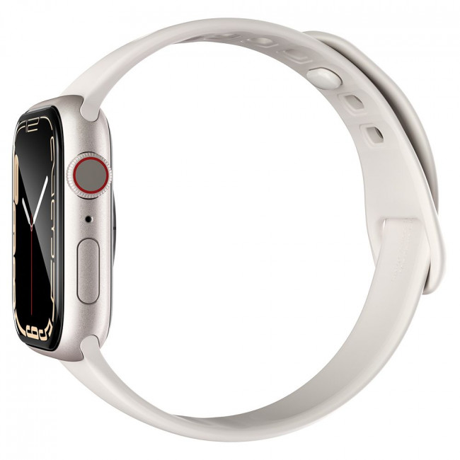 Spigen Προστασία Οθόνης Apple Watch 7 / 8 / 9 - 41 mm - Proflex EZ Fit Αντιχαρακτικό Γυαλί Οθόνης - 2 Τεμάχια - Black