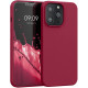 KW iPhone 13 Pro Θήκη Σιλικόνης Rubberized TPU - Sweet Cherry - 55962.229