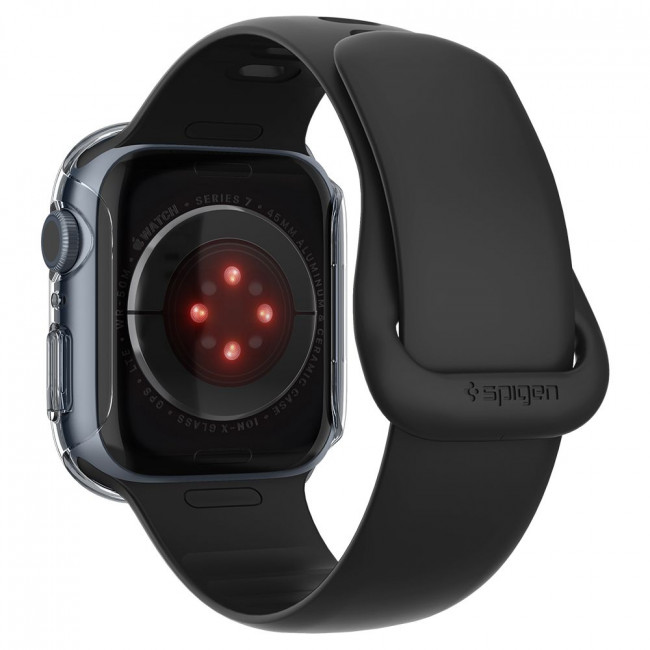 Spigen Θήκη Apple Watch 7 / 8 / 9 - 45 mm Thin Fit - Διάφανο