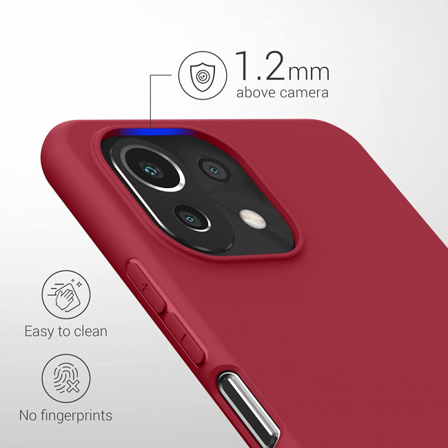 KW Xiaomi Mi 11 Lite / Mi 11 Lite 5G Θήκη Σιλικόνης TPU - Sweet Cherry - 54726.229