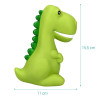 Navaris LED Dinosaur Night Light RGB - Επαναφορτιζόμενο Παιδικό Νυχτερινό Φως με Αλλαγή Χρωμάτων - Green - 47799.07