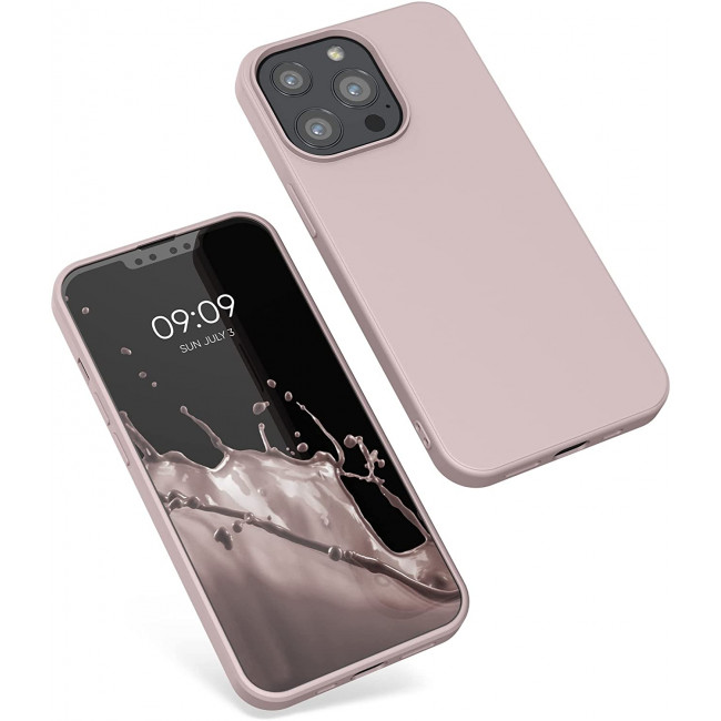 KW iPhone 13 Pro Θήκη Σιλικόνης Rubberized TPU - Coconut Swirl - 55962.225