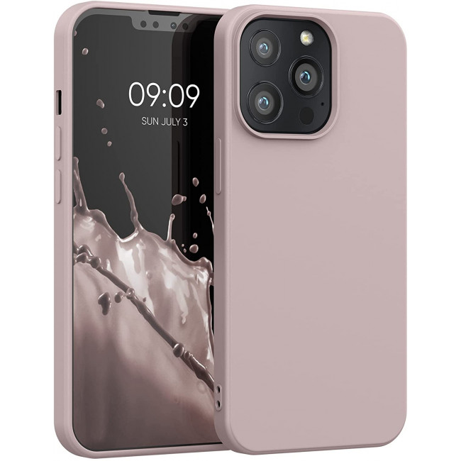 KW iPhone 13 Pro Θήκη Σιλικόνης Rubberized TPU - Coconut Swirl - 55962.225