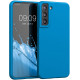 KW Samsung Galaxy S22 Plus Θήκη Σιλικόνης Rubberized TPU - Caribbean Blue - 56761.224