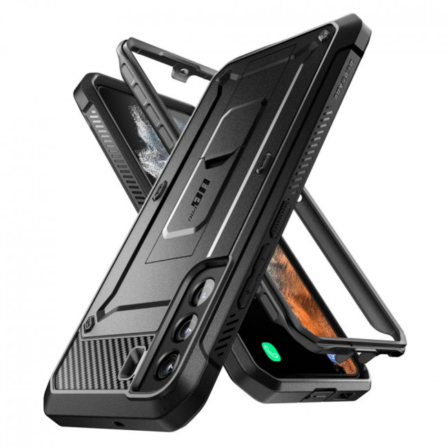 Supcase Samsung Galaxy S22 Unicorn Beetle Pro Σκληρή Θήκη με Stand - Black