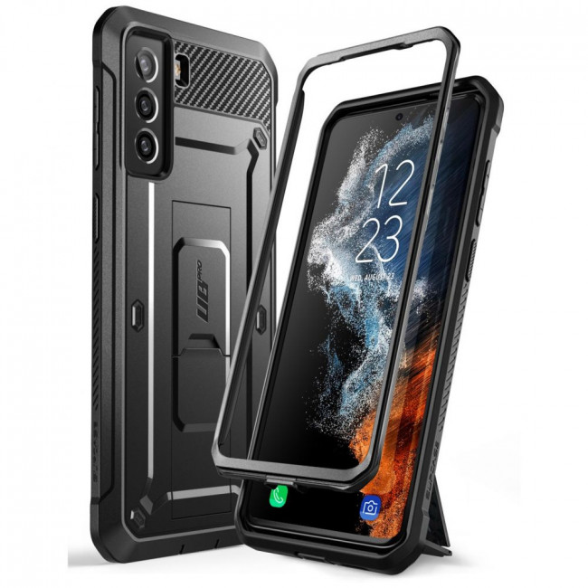 Supcase Samsung Galaxy S22 Unicorn Beetle Pro Σκληρή Θήκη με Stand - Black