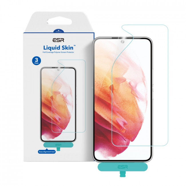 ESR Samsung Galaxy S22 Plus Liquid Skin Πολυμερές Φιλμ - 3 Τεμάχια - Διάφανη