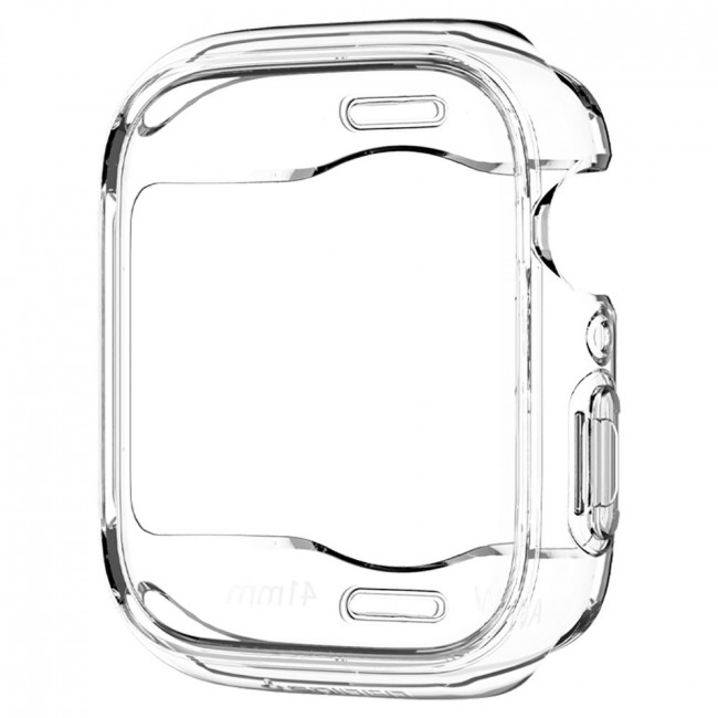 Spigen Θήκη Apple Watch 7 / 8 / 9 - 41 mm Ultra Hybrid - Crystal Clear