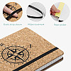 Navaris Notebook with Cork Cover Σημειωματάριο από Φελλό Design Compass - 48477.06