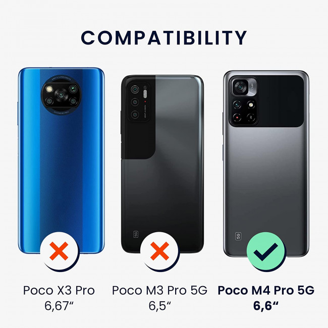 KW Xiaomi Poco M4 Pro 5G / Redmi Note 11S 5G Θήκη Σιλικόνης TPU - Metallic Petrol - 56932.14