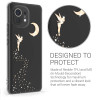 KW Xiaomi Mi 11 Θήκη Σιλικόνης TPU Design Glitter Fairy - Rose Gold / Διάφανη - 57089.01