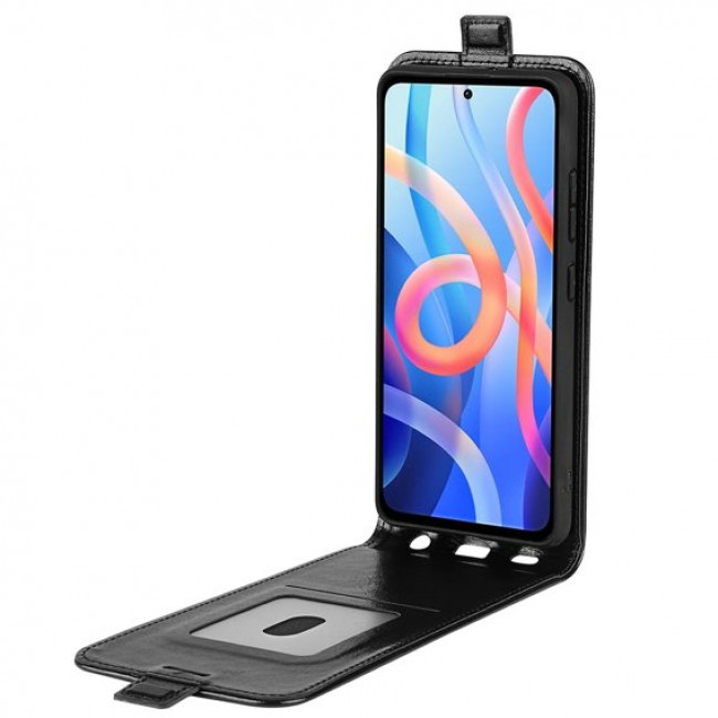 Erbord Xiaomi Poco M4 Pro 5G / Redmi Note 11S 5G Θήκη Δερματίνη Flip - Black