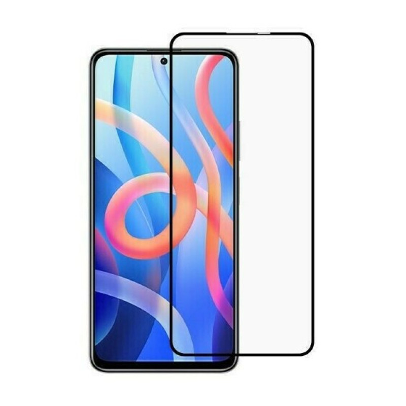 OEM Xiaomi Redmi Note 11 Pro / Note 11 Pro 5G 0.3mm 5D Full Glue Ceramic 9H Full Screen Tempered Glass Αντιχαρακτικό Γυαλί Οθόνης - Black