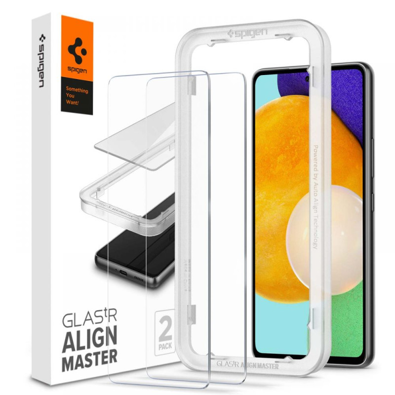 Spigen Samsung Galaxy A53 5G ALM GLAS.tR HD Tempered Glass Αντιχαρακτικό Γυαλί Οθόνης 9H - 2 Τεμάχια - Διάφανα