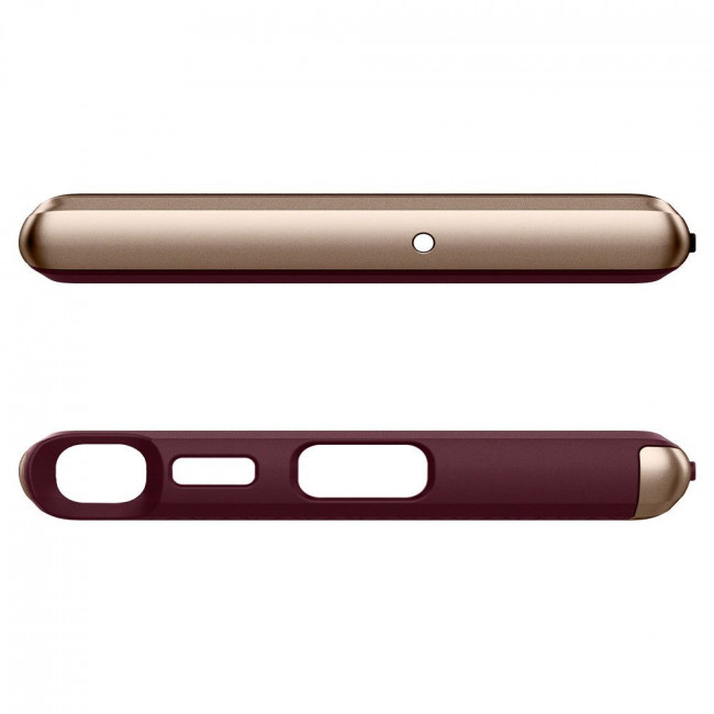 Spigen Samsung Galaxy S22 Ultra Neo Hybrid Θήκη με Σκληρό Πλαίσιο - Burgundy