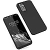 KW Xiaomi Redmi Note 11 / Redmi Note 11S Θήκη Σιλικόνης TPU - Black Matte - 57368.47