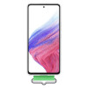 Samsung Silicone Strap Cover Samsung Galaxy A53 5G Θήκη Σιλικόνης - White / Green - EF-GA536TWEGWW