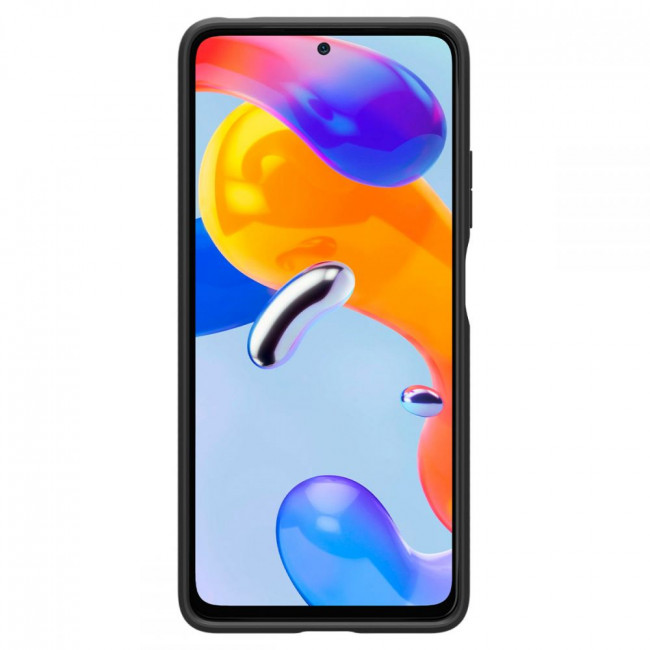 Spigen Xiaomi Redmi Note 11 Pro / 11 Pro 5G Liquid Air Θήκη Σιλικόνης - Matte Black