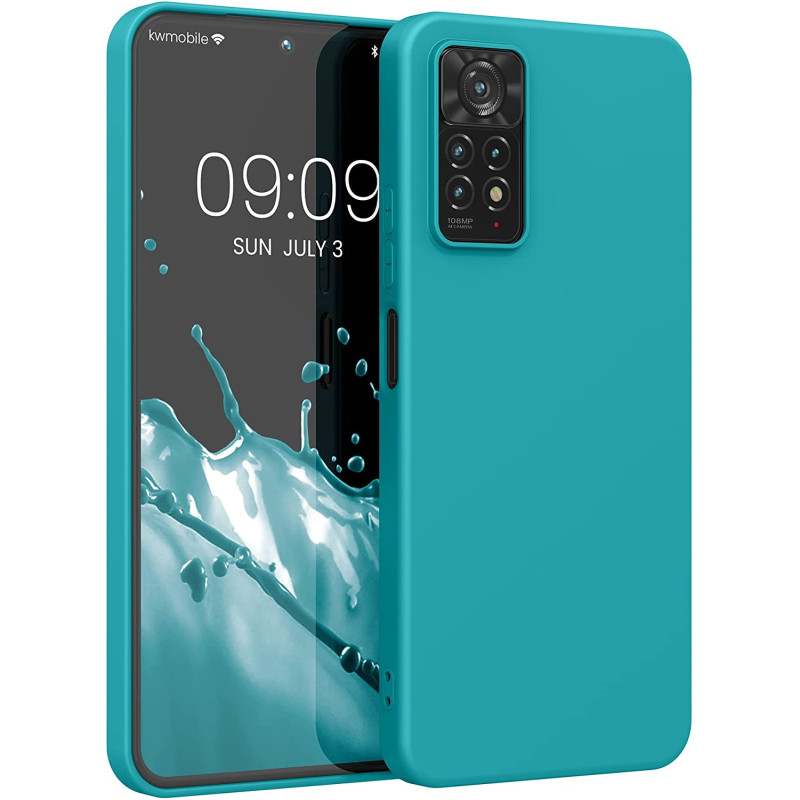 KW Xiaomi Redmi Note 11 Pro / Note 11 Pro 5G Θήκη Σιλικόνης TPU - Matte Petrol - 57369.57