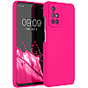 KW Xiaomi Redmi 10 Θήκη Σιλικόνης Rubber TPU - Neon Pink - 56153.77