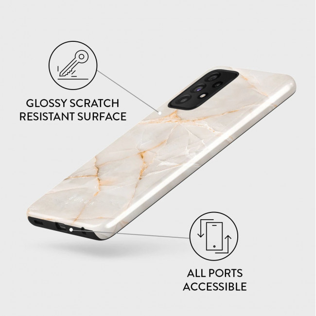 Burga Samsung Galaxy A52 / A52 5G / A52s 5G Fashion Tough Σκληρή Θήκη - Vanilla Sand