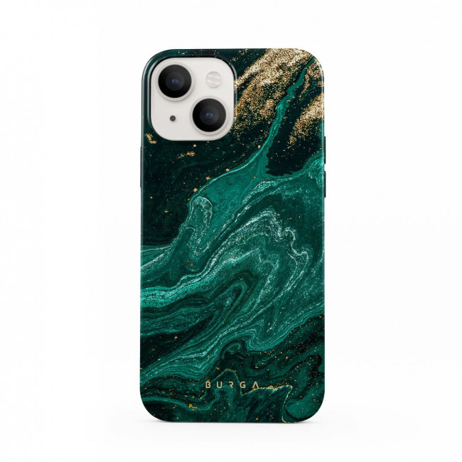 Burga iPhone 13 Fashion Tough Σκληρή Θήκη - Emerald Pool